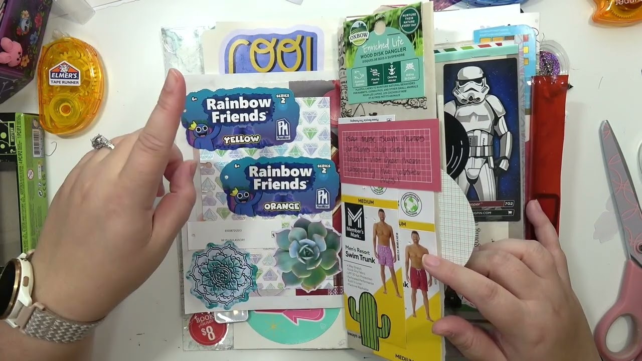 Completed Junk Journal Flip Through