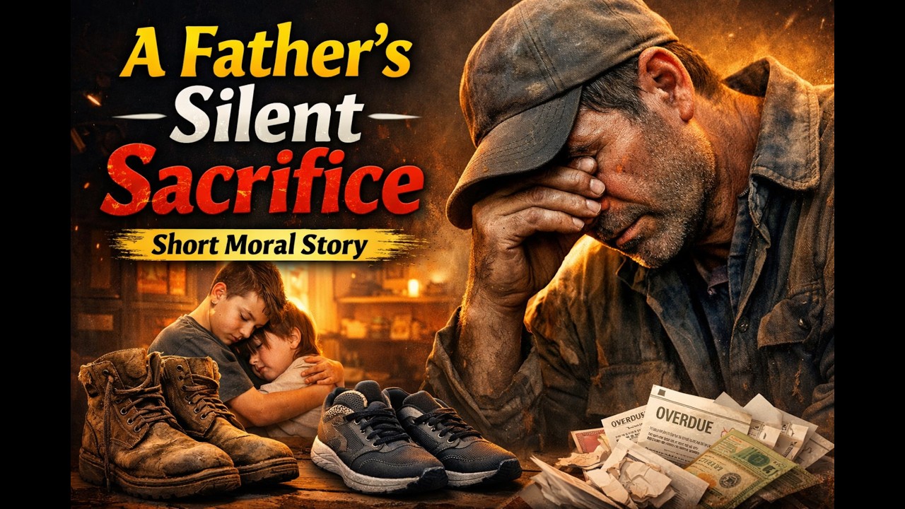 Behind Every Strong Child Is a Father’s Silent Sacrifice | A Powerful Moral Story