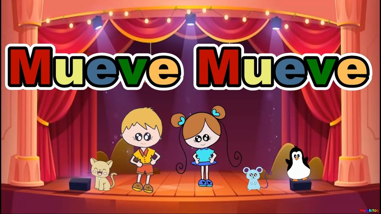Mueve mueve la cadera 🙆‍♀️🤩 - musica infantil