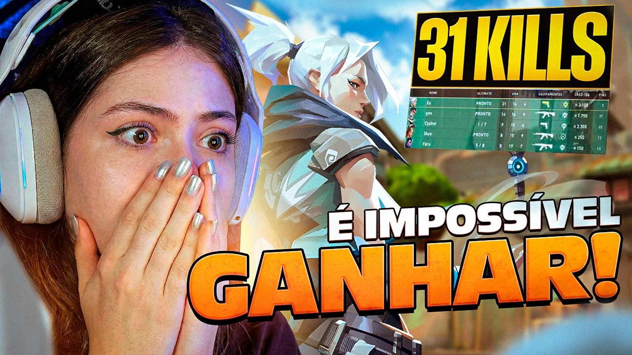 TA IMPOSSÍVEL DE JOGAR VALORANT..