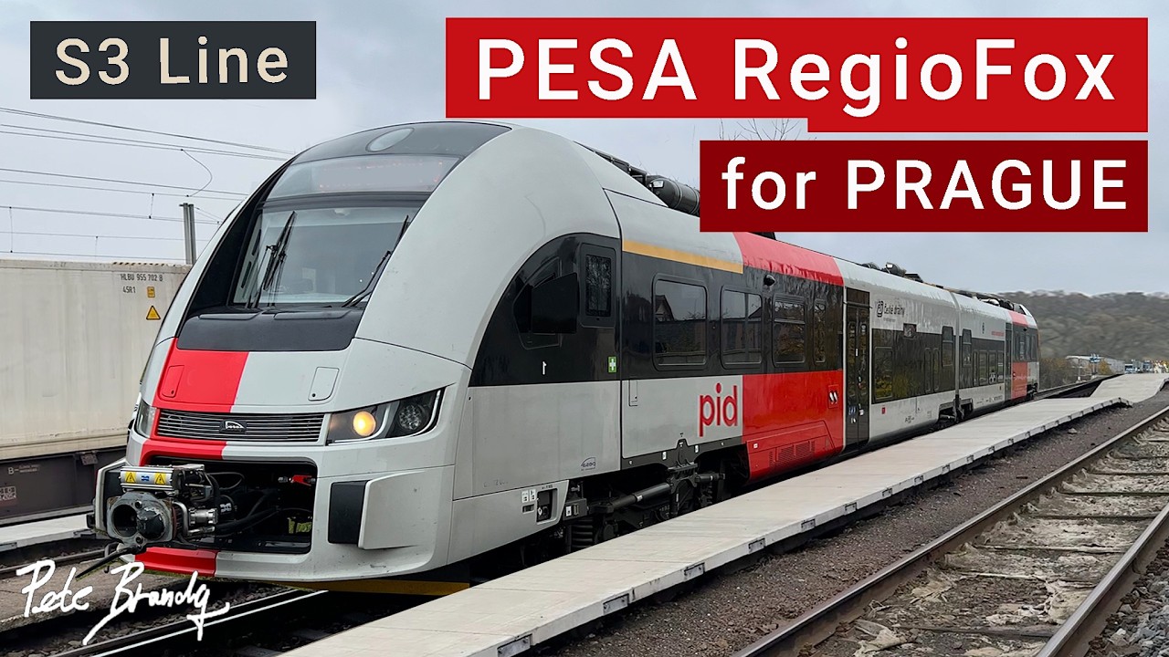 TRIP REPORT | RegioFox for Prague | PESA Link Diesel Unit | Mělník - Praha S3 line | Czech Railways