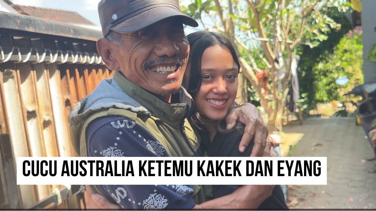 Interaksi Yang Lucu Kakek Dan Eyang Ketemu Cucu-cucunya dari Australia dan Jogja.
