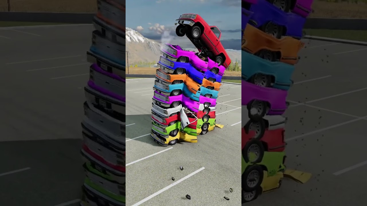 Tons cars😀 beamNG.drive #beamngvideos #beamngcars #beamngshorts #shortvideos #viralshorts