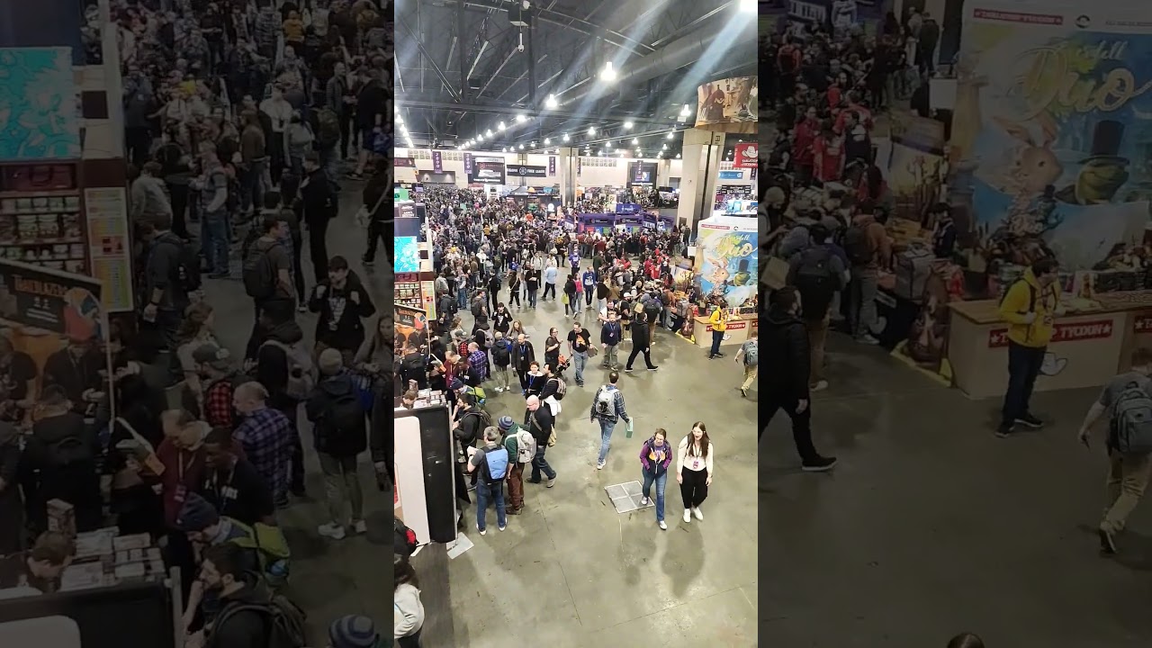 Pax Unplugged Expo Hall #shorts #gaming #games