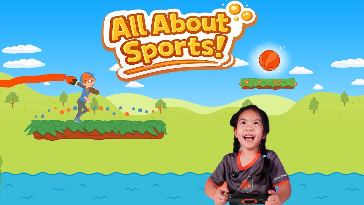หนูออมนิเล่นเกม Lingokids | EP.52 🏀 เล่นเกมกีฬา กับ Blippi | เรียนภาษาอังกฤษผ่านกิจกรรมสนุกๆ