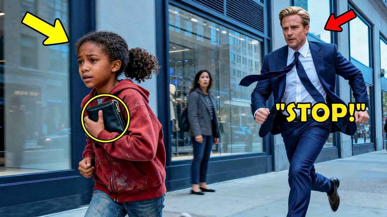 Billionaire Chases a Girl Who Stole His Wallet, Only to Discover the Truth That Silences Him