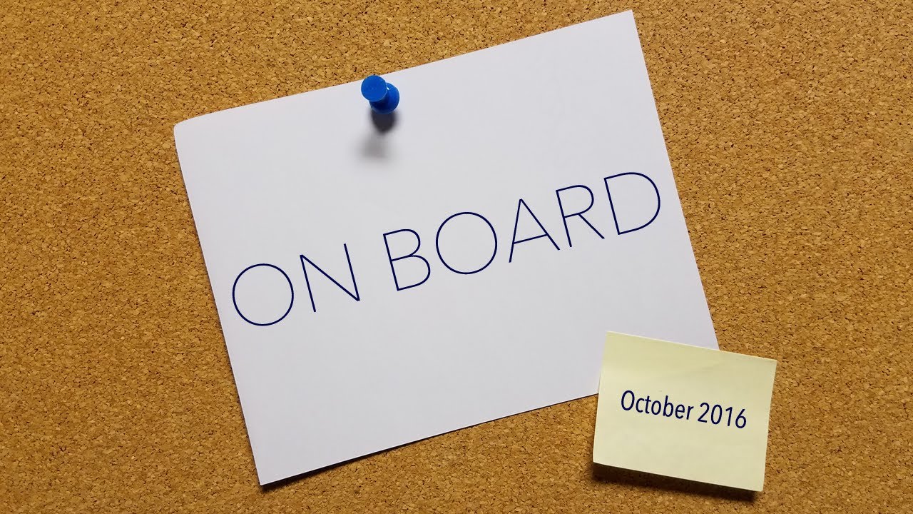 On Board - October 2016