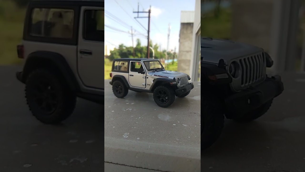 Jeep Wrangler Rubicon #diecast  #diecastindia