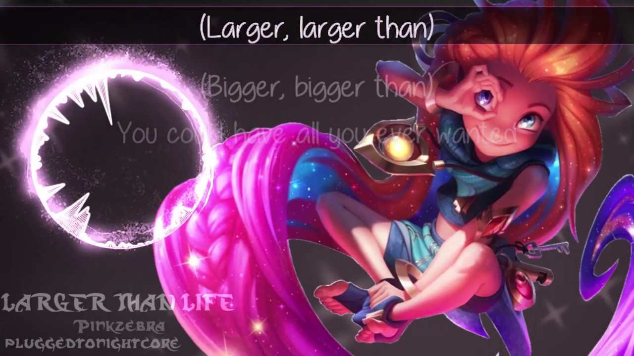 [Nightcore] Larger Than Life ( + Lyrics )