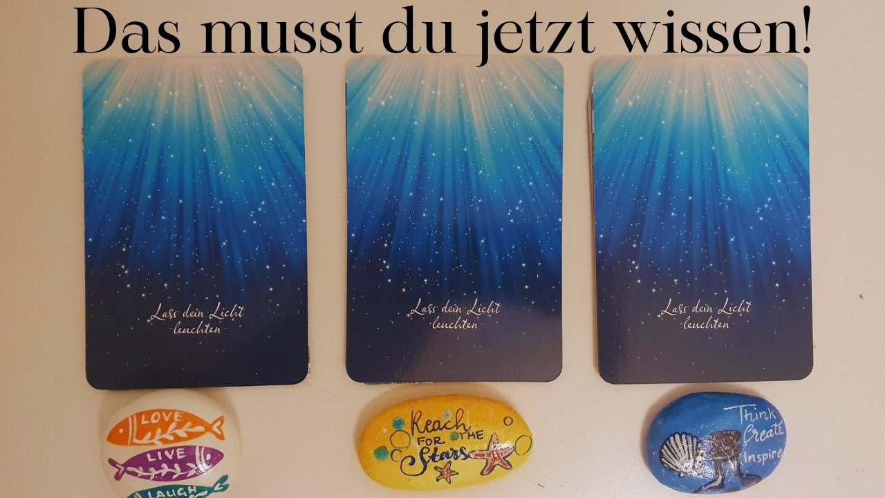 💫Das musst du jetzt wissen! Wähle einen Stapel!💫 #pickapile #orakel