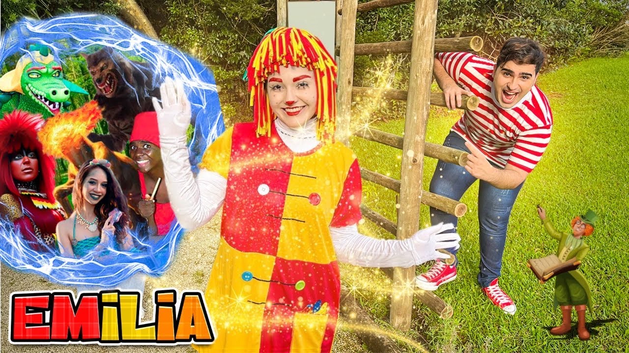 ★ VÁRIOS VÍDEOS DA BONECA EMÍLIA DA VIDA REAL COM PORTAL MÁGICO DOS VILÕES EM 24 HORAS !!! ★