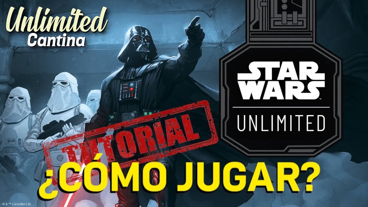 ¿Cómo jugar #StarWarsUnlimited? | Tutorial de Reglas Rápidas (La Chispa de la Rebelión)