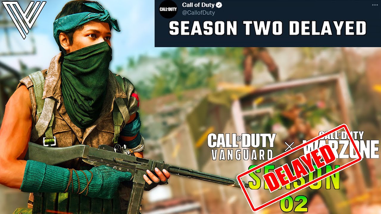 COD WARZONE & VANGUARD SEASON TWO DELAYED! Call of Duty Vanguard