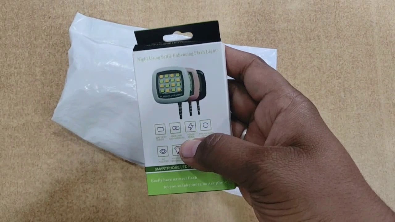 Amazon Universal Portable Mini 16 LED Flash Light, 3.5mm Jack, Selfie
