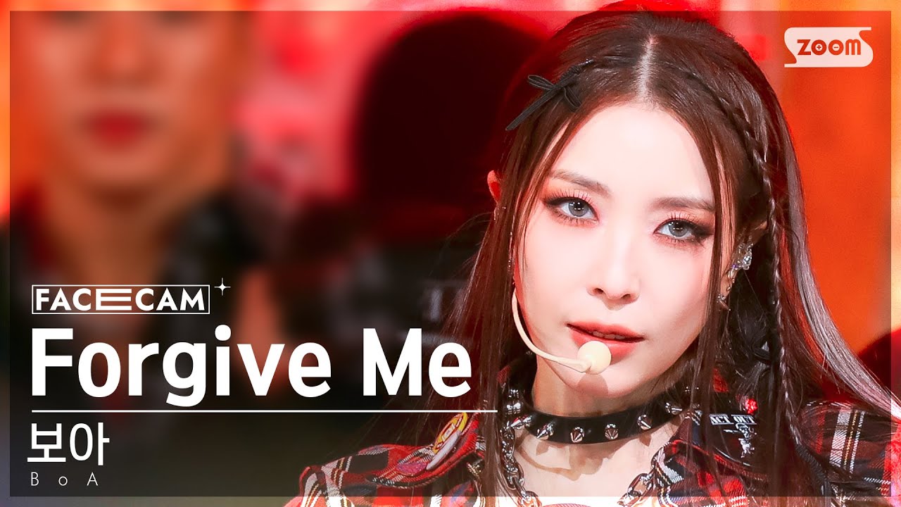 [페이스캠4K] 보아 'Forgive Me' (BoA FaceCam) @SBS Inkigayo 221127