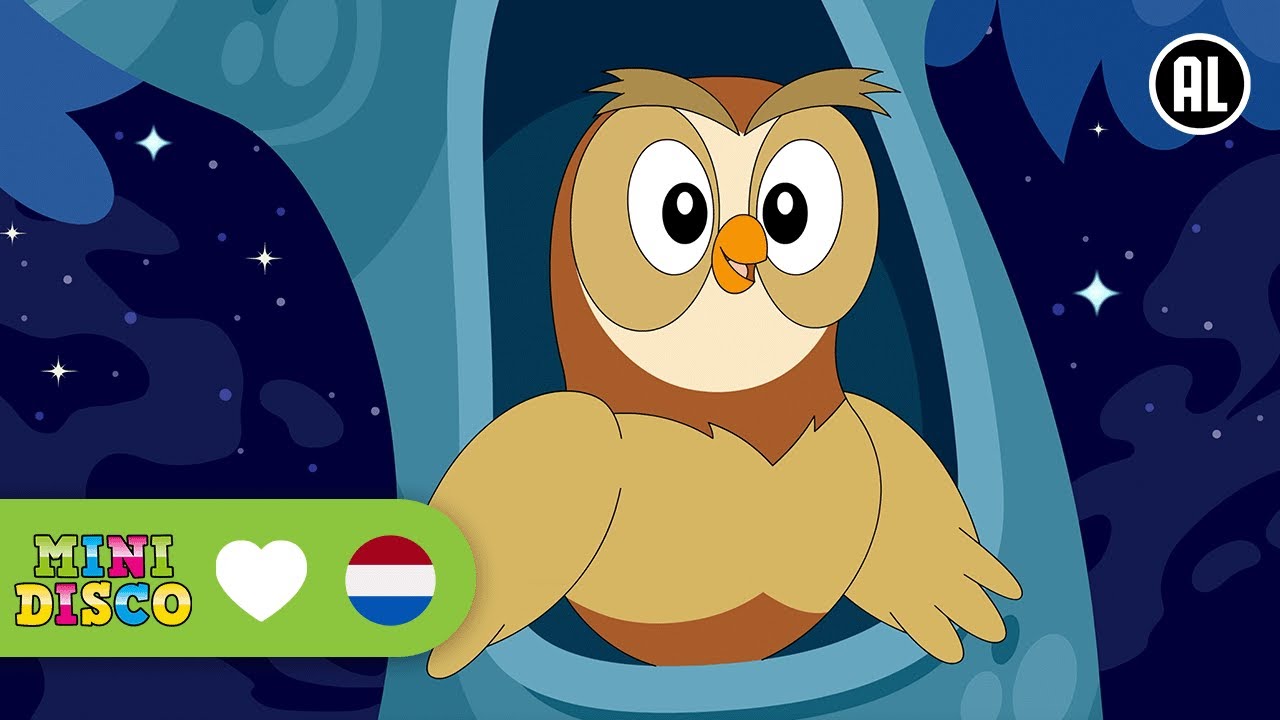 EEN UIL ZAT IN DE OLMEN | Kinderliedjes | Liedjes voor Peuters en Kleuters | Minidisco