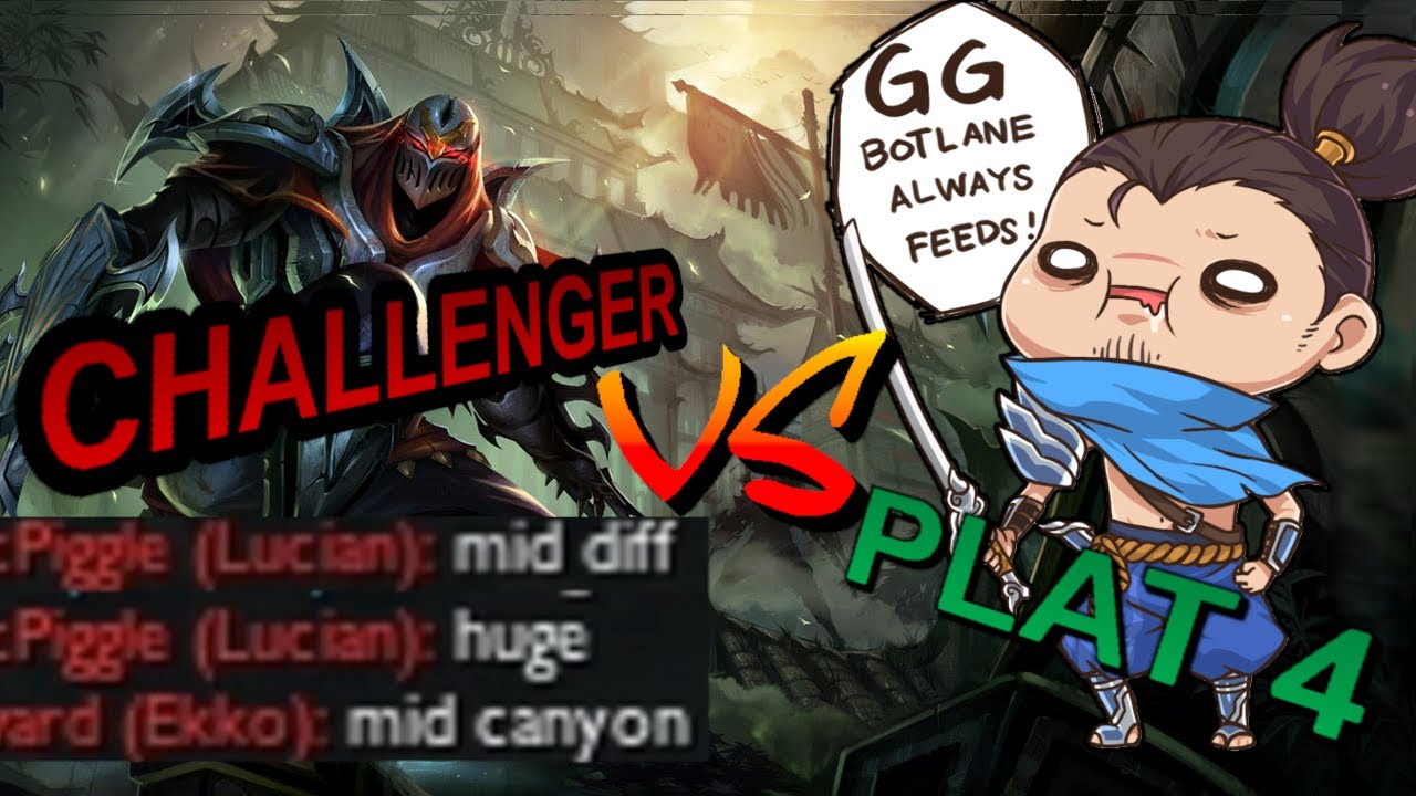 Smurfing HARD on Poor Platinum Yasuo - Mcbaze | League of Legends