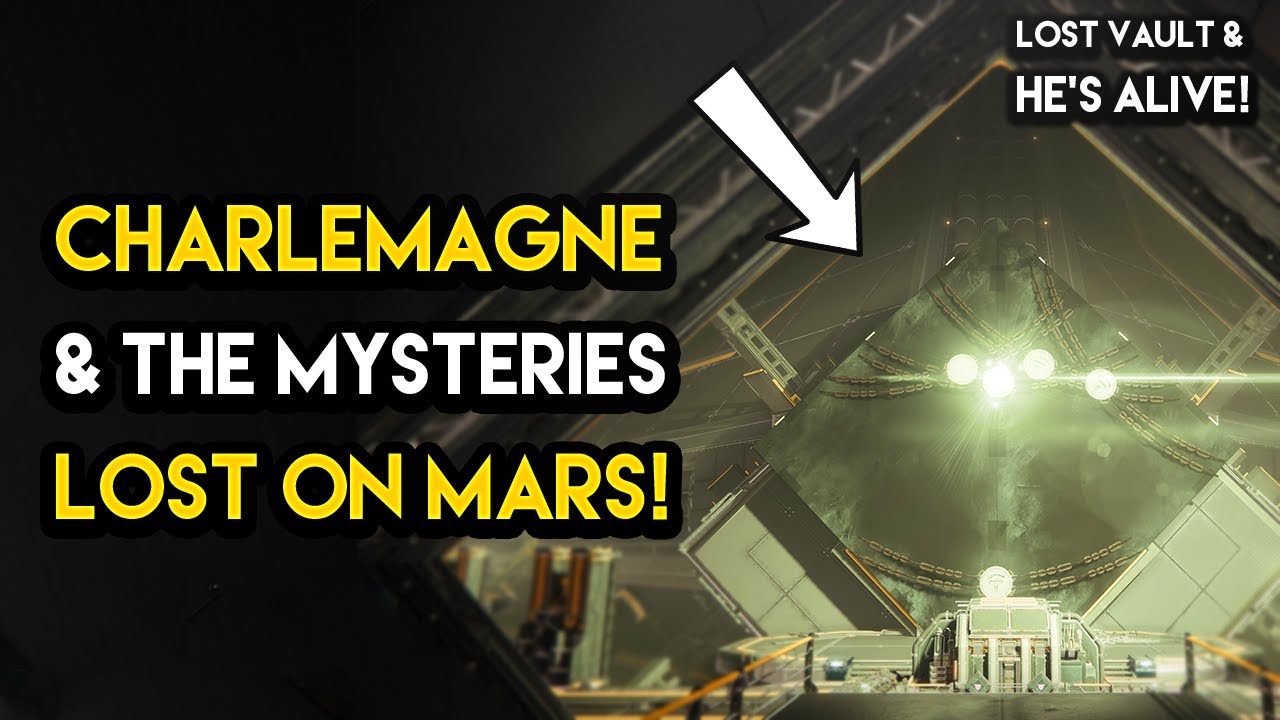 Destiny 2 - CHARLEMAGNE AND MYSTERIES LOST ON MARS! Elsie Returns And An Undying Hive Knight!