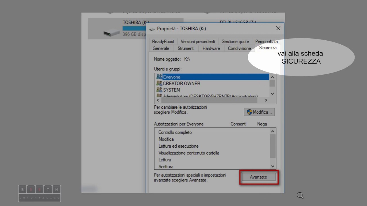 Trucco per ottenere i privilegi di amministratore in Windows
