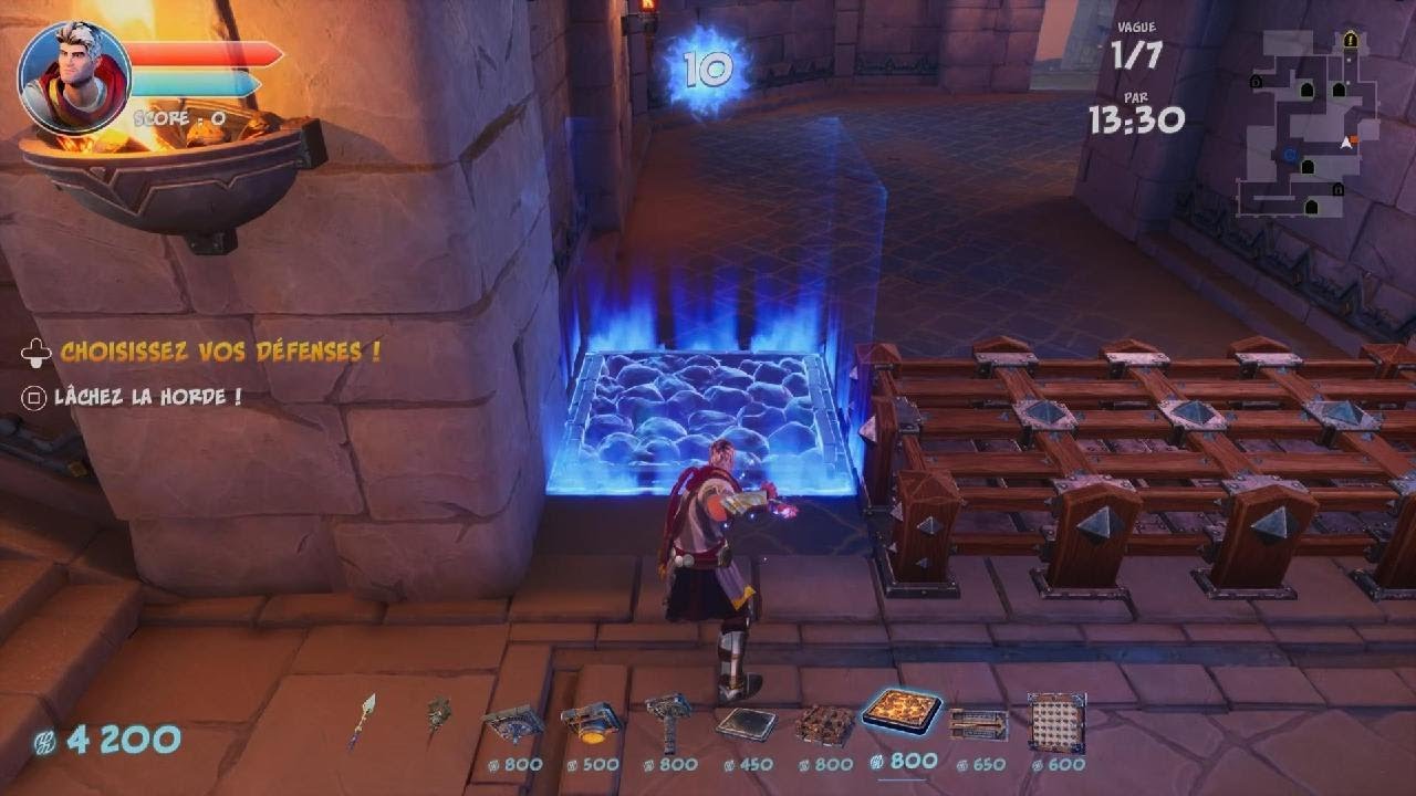 Orcs Must Die! 3 - DLC - Château - 5 crânes - Seigneur de la Faille