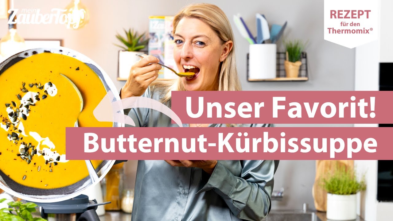 🎃😍 Cremigste Kürbissuppe schnell & einfach gemacht | Thermomix® Rezept
