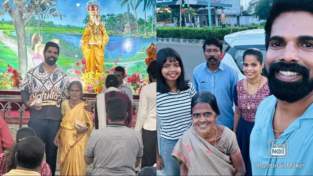 അമ്മച്ചിയുമായുള്ള വേളാങ്കണ്ണി യാത്ര .. വീഡിയോയുടെ ആദ്യത്തെ ഭാഗം..