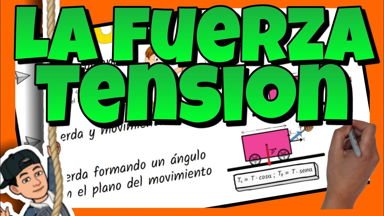 💪 FUERZA TENSIÓN ➡ Explicación, fórmulas y ejercicios