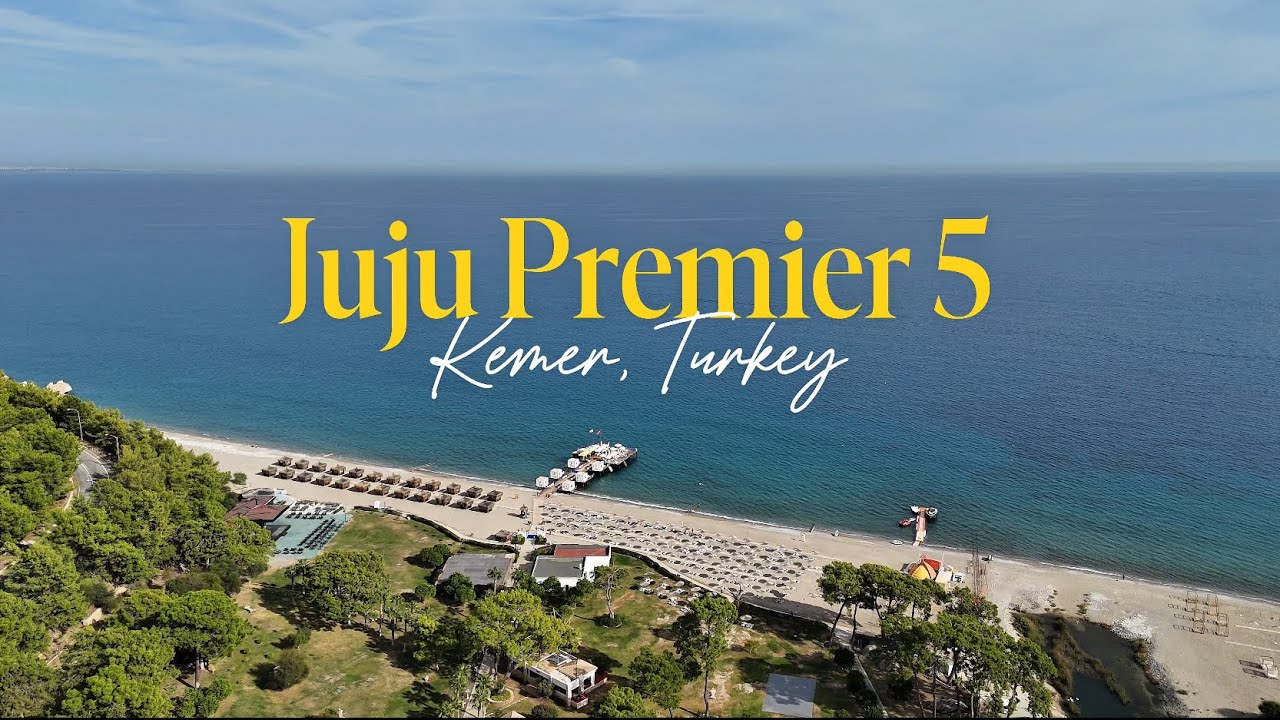 Juju Premier Palace Hotel 5(4K Drone Cinematic) | Luxury resort in Turkey