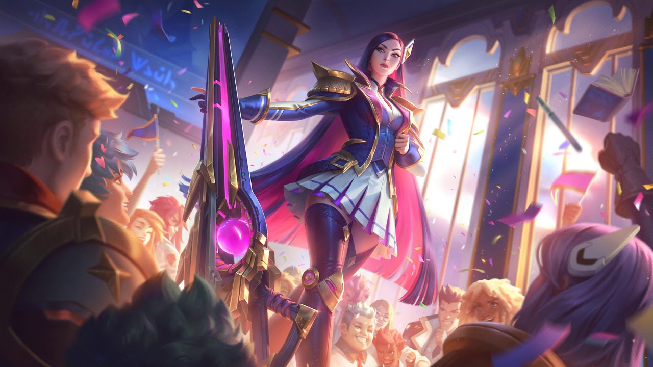 Caitlyn z Akademii Bojowej Voice - Polski (Polish) - League of Legends