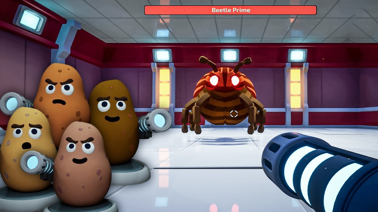 Potatos on Mission New Indie Game 2025 Potatogeddon
