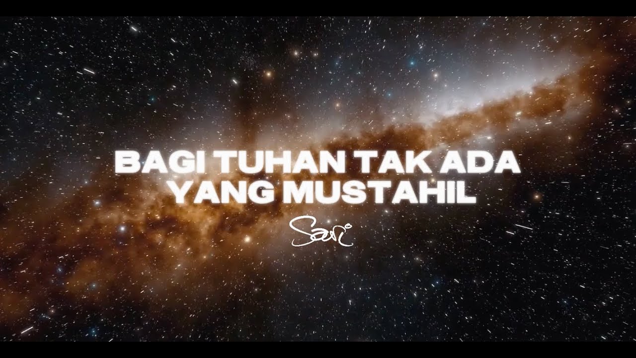 Sari Simorangkir - Bagi Tuhan Tak Ada Yang Mustahil (Official Lyric Video)