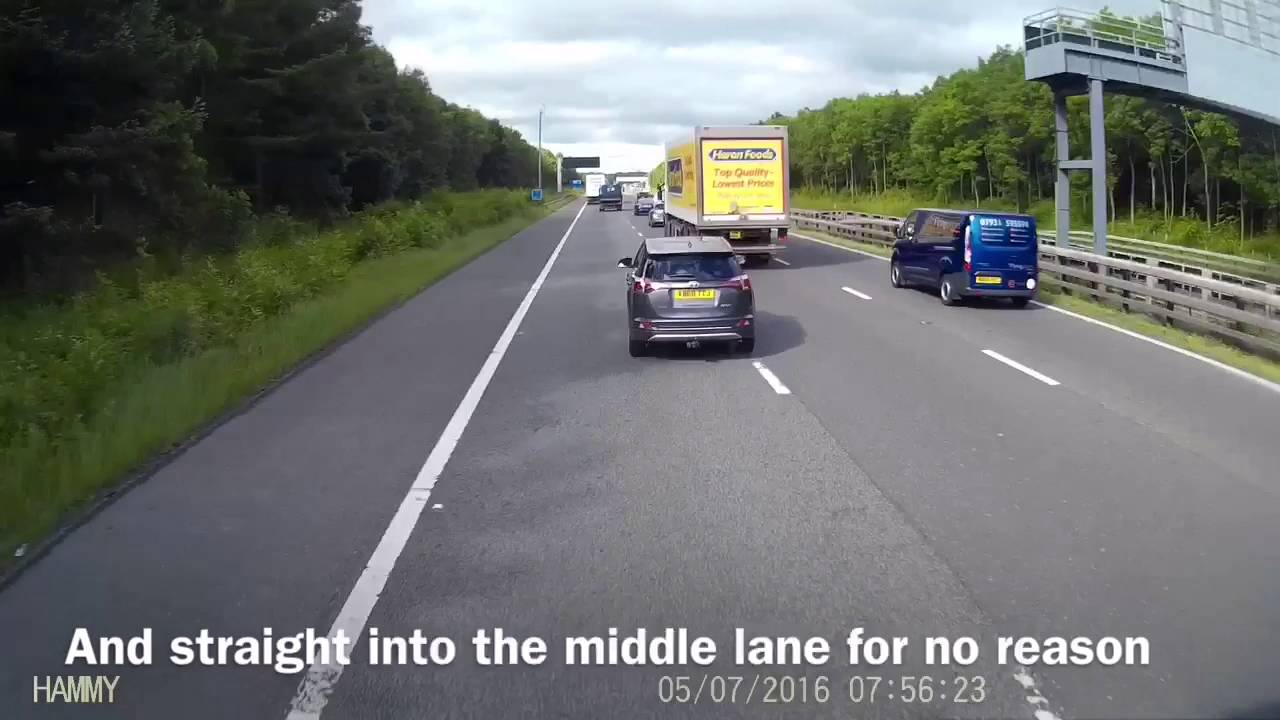 Dashcam observations July 2017 (surprise appearance by fast as fox?)