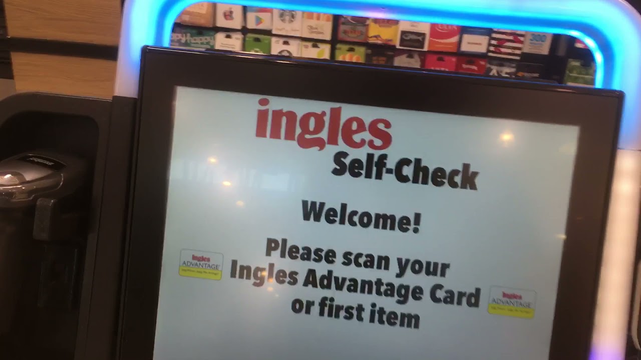 Ingles self checkout