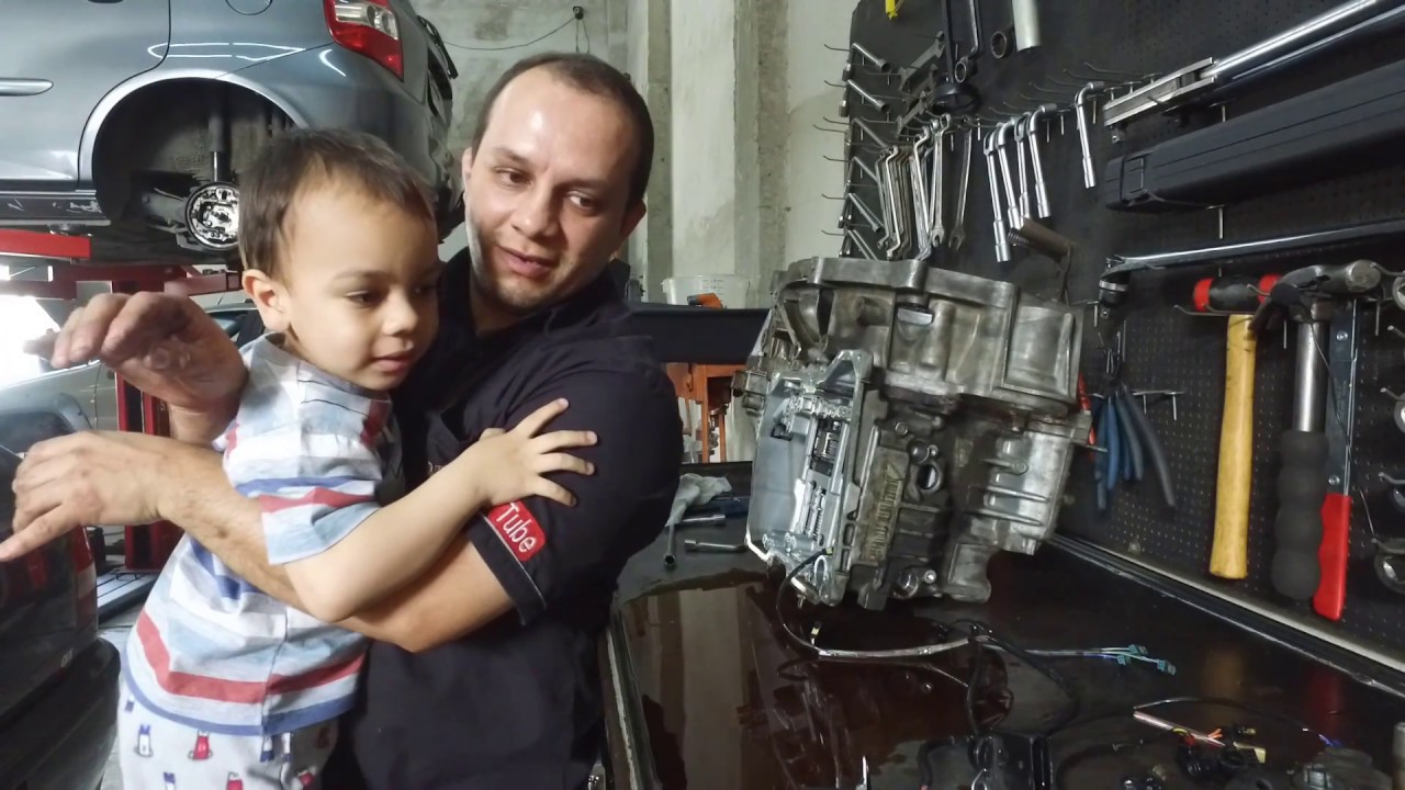 Câmbio 09G VW Bora, desmontagem.