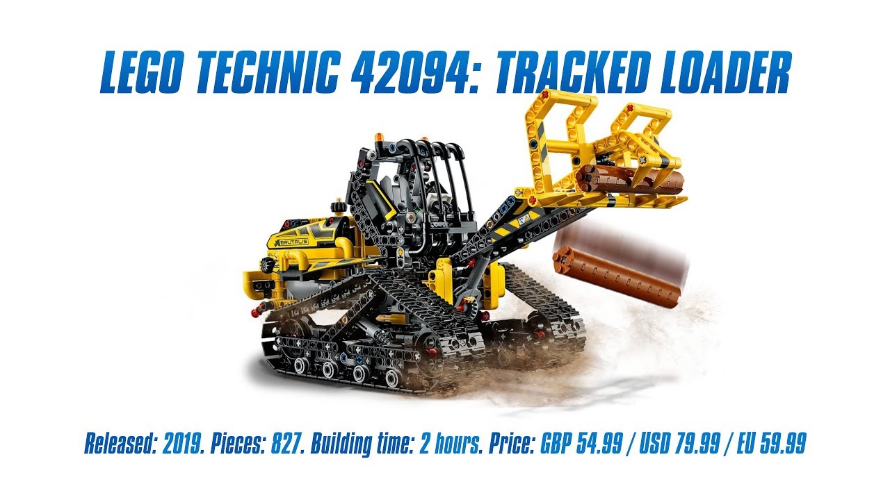 LEGO Technic 42094: Tracked Loader In-depth Review, Speed Build & Parts List [4K]