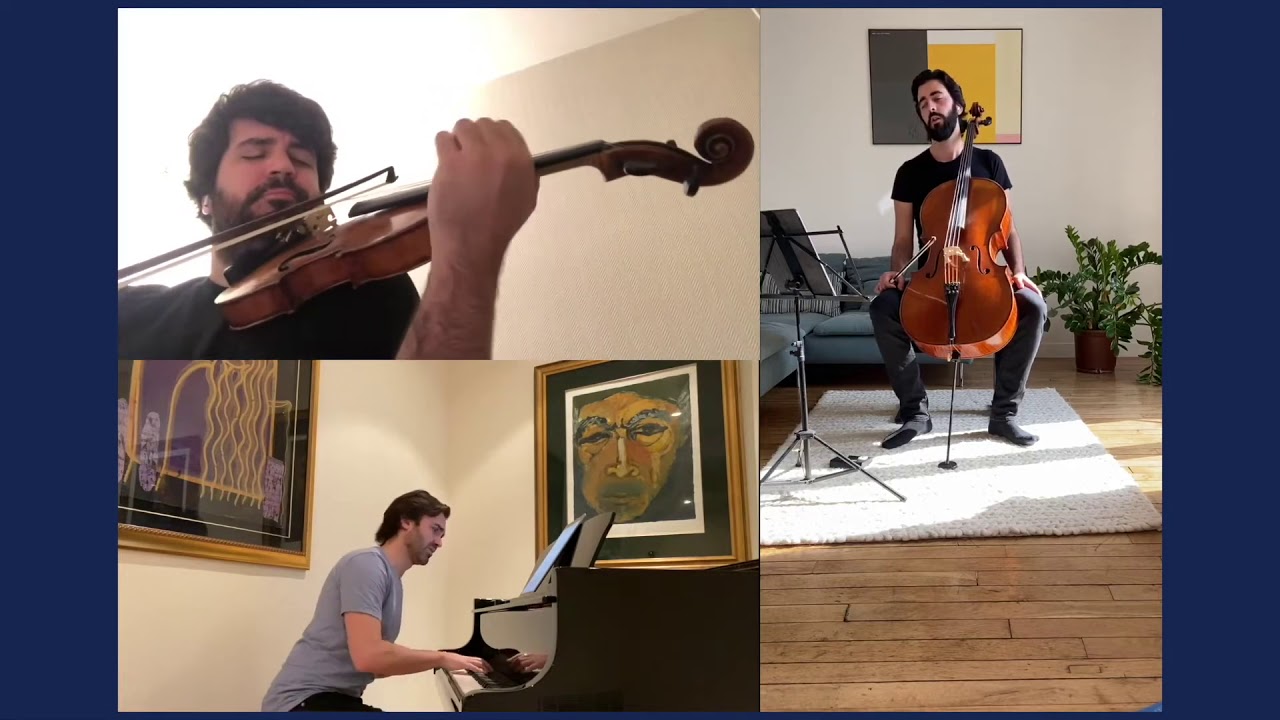 [Lockdown Music] «  Cantique de Jean Racine » G. Fauré (arr. for Piano Trio)