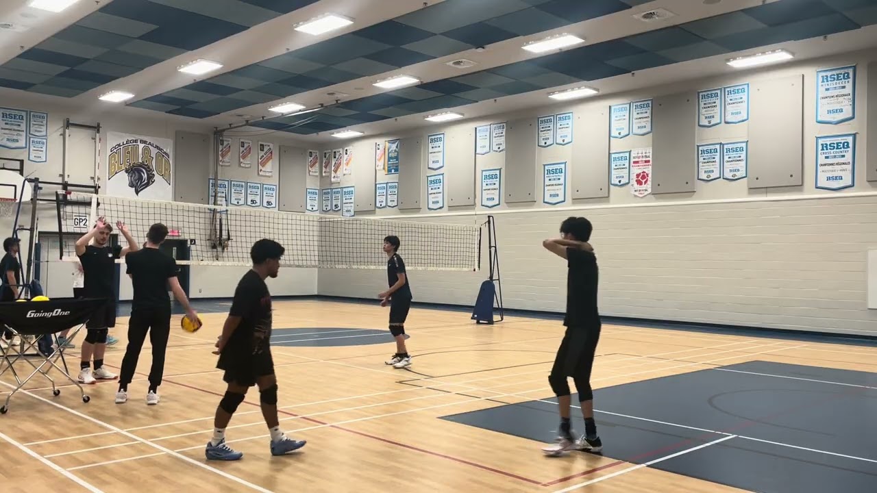 AAA Volleyball Club C+ Training at Beaubois College (March 6 2026) Part 2