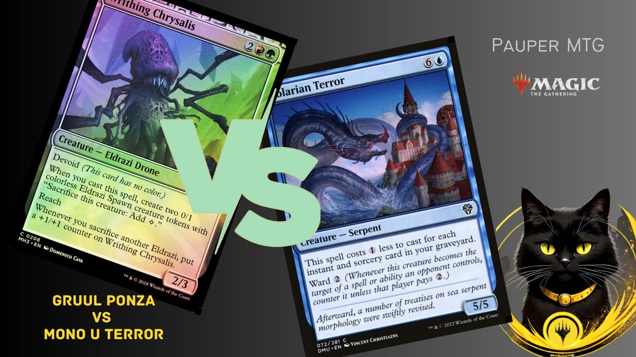 Gruul Ponza Vs Mono U Terror [Pauper Gameplay]