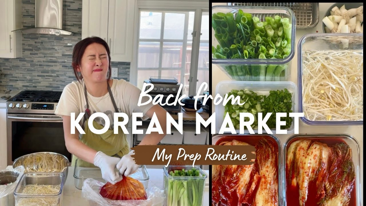 Back from Korean Market | 한인마트 다녀왔어요~ | コリアンマーケットに行ってきたよ