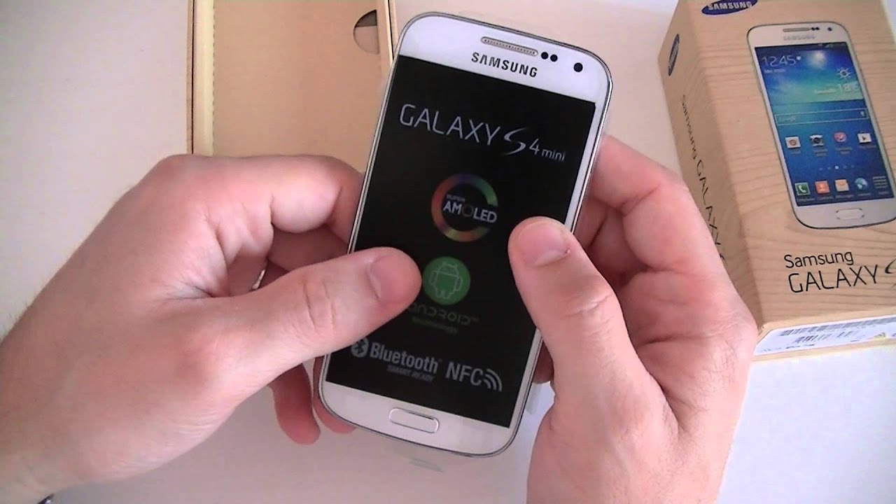 Samsung Galaxy S4 mini - déballage | par Top-For-Phone.fr