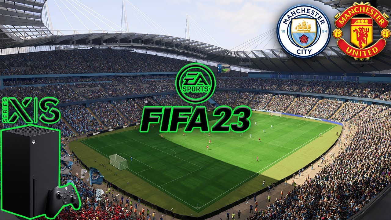 FIFA 23 | Xbox Series X Gameplay | Manchester City v Manchester United | 1440P