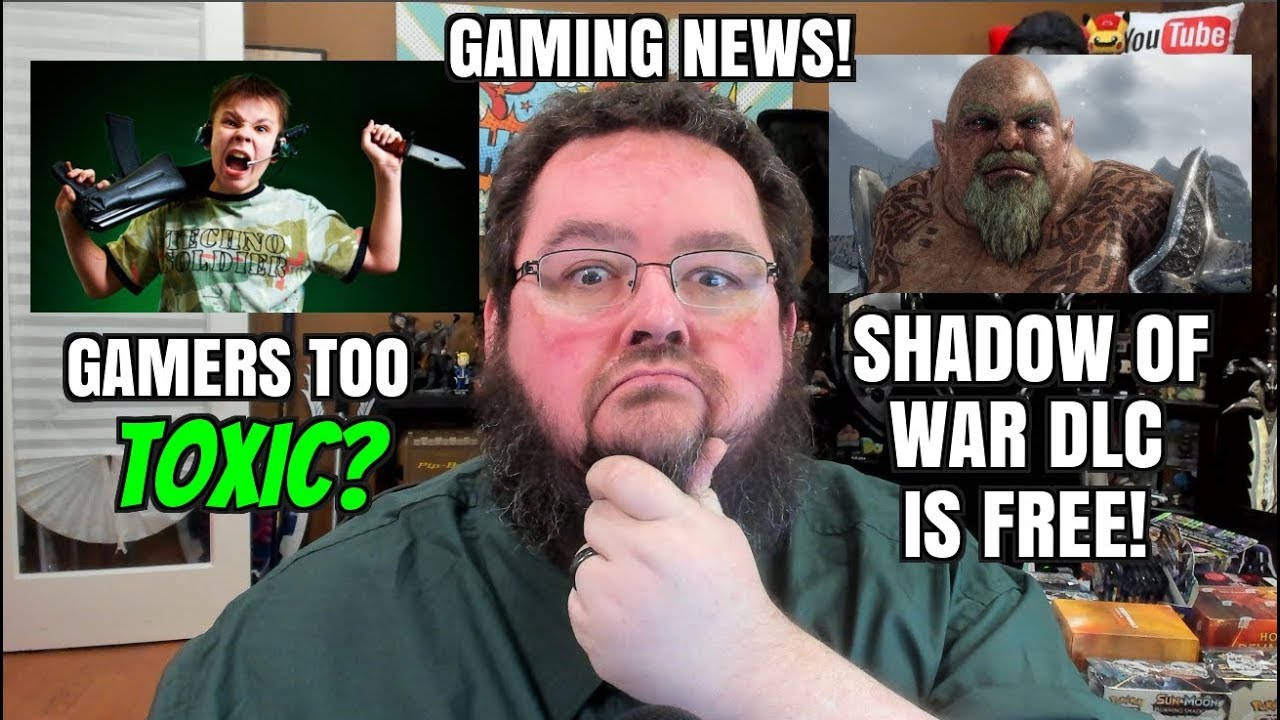Gaming News: Snes Classic, Gaming too TOXIC, Shadow of War FREE DLC!