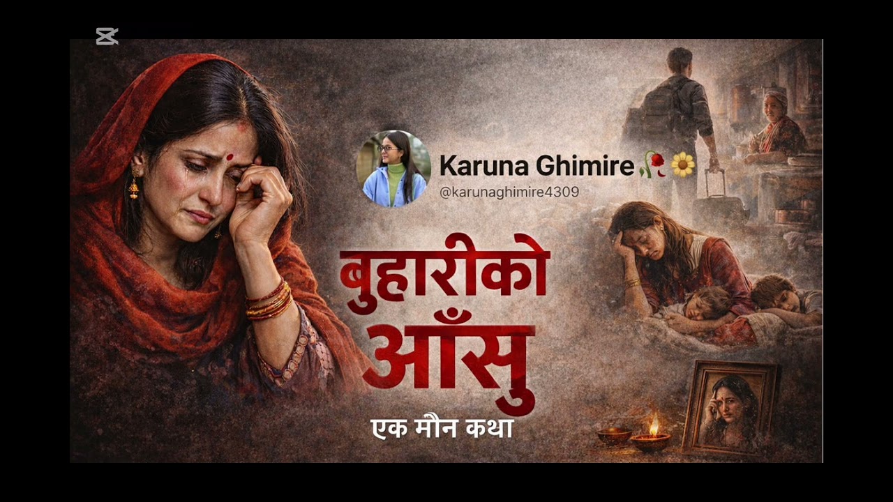 “बुहारीको आँसु “ -new story #karunaghimire #storytelling  #nepali 