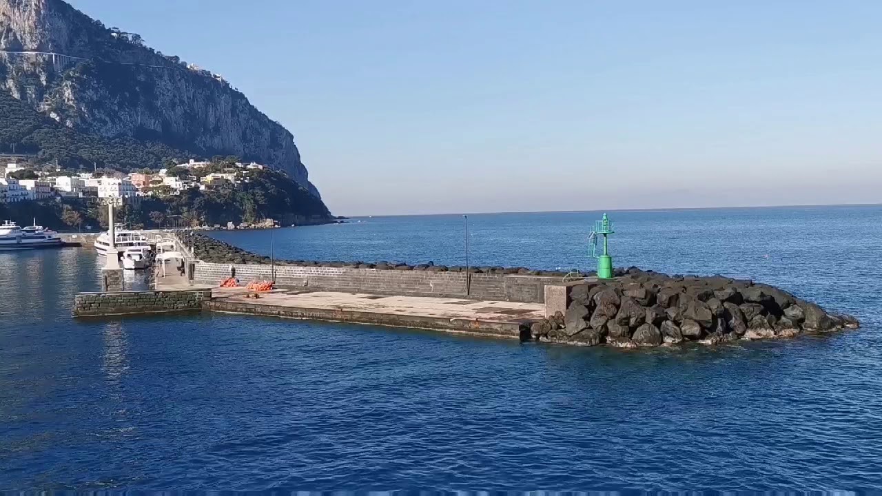 Caremar Ferry from Naples-Capri-Naples~Italy 卡普里 (February 2020)