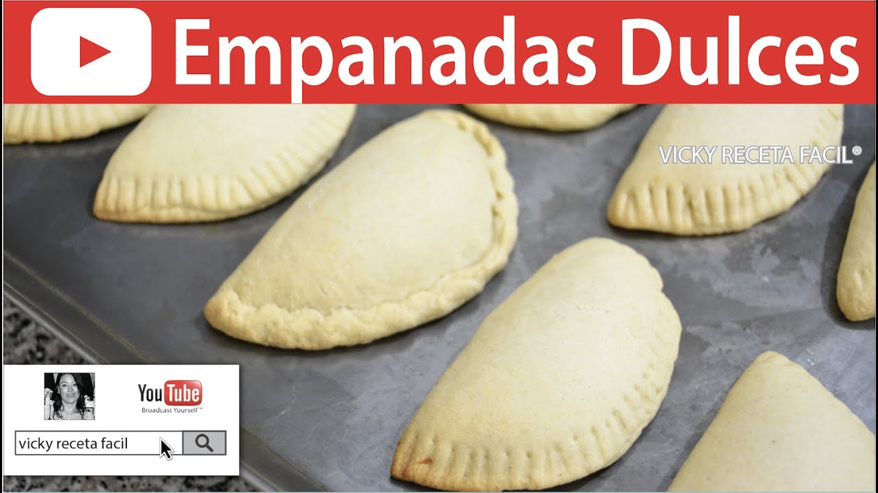 CÓMO HACER EMPANADAS DULCES | #VickyRecetaFacil