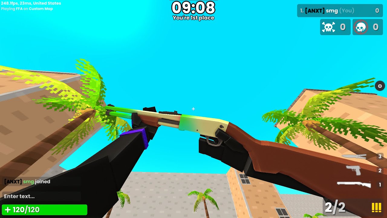 No Brain No Aim Shotgun | Kour.io