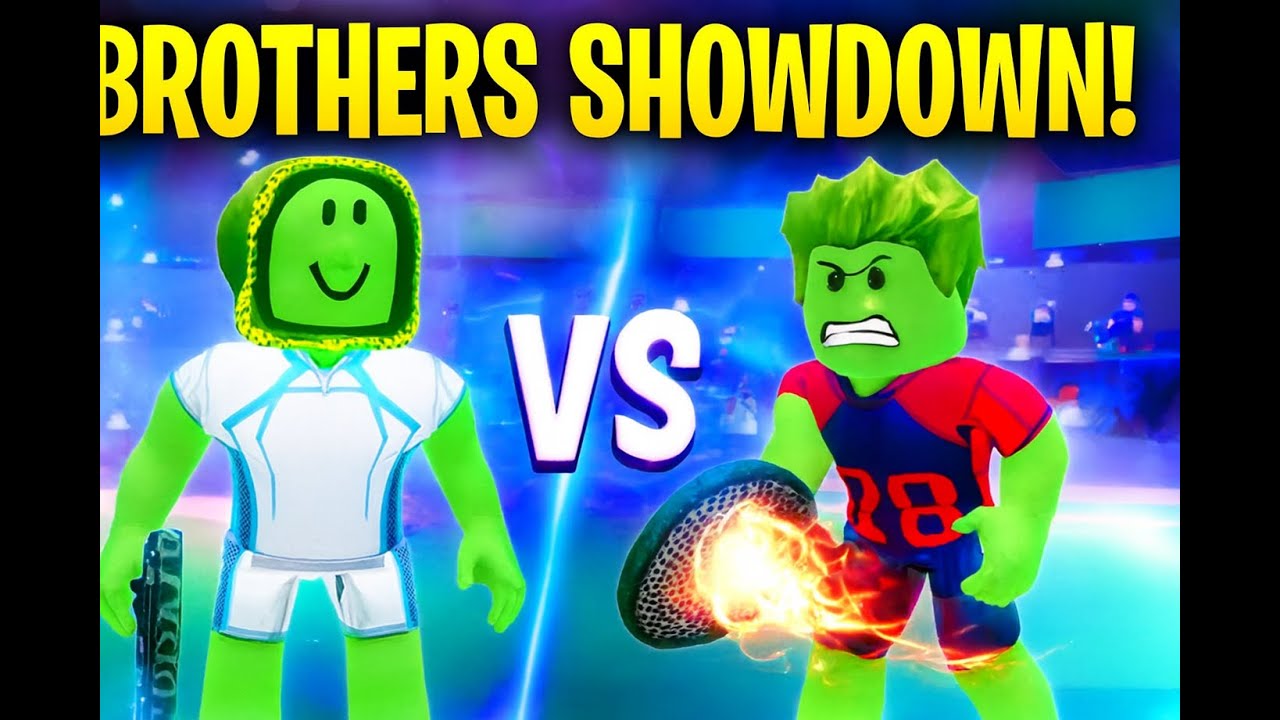 Childhood Rivalry: Brothers Face Off in Roblox Badminton! ARSBbrothers in action!