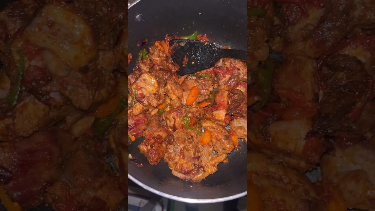 Come cook with me,  Preparing pork stew 