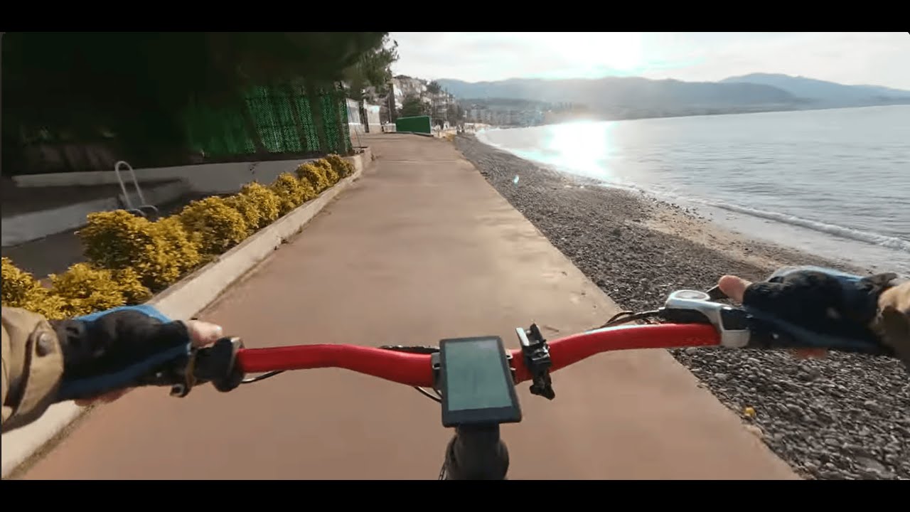 Peaceful Bicycle Ride POV