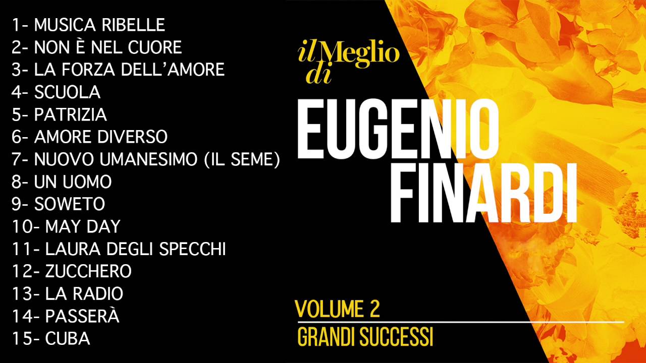 Eugenio Finardi - Il meglio di [VOLUME 2] - Il meglio della musica Italiana